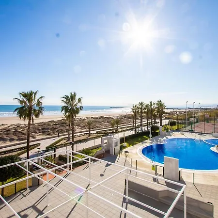 Espacio 2 Primera Linea De Playa Cullera Exterior photo
